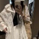 轻盈透气连帽蕾丝防晒开衫 外套韩国风宽松显瘦百搭小女人气质米白