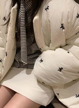 茧型棉衣短款棉裙套装两件套