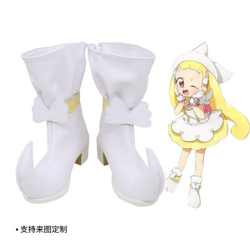 小魔女DoReMi小花cos鞋