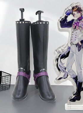 彩虹社VTubercos鞋定制虚拟主播ShuYamino熟切cosplay鞋来图定制