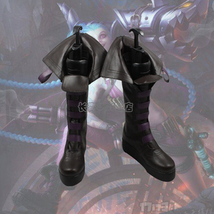 暴走萝莉 金克丝 COSPLAY鞋定制cos鞋支持来图定做