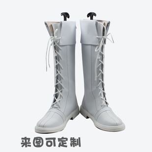 街头霸王cos鞋定制春丽cosplay鞋来图定做