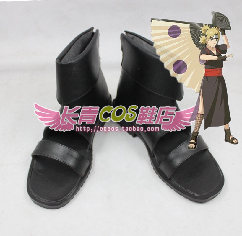 火影忍者cos鞋 手鞠三代 女忍者cosplay鞋子高度还原可来图定制