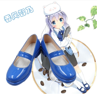 香风智乃cosplay鞋 子 米塔mita 请问您今天要来点兔子吗cos鞋