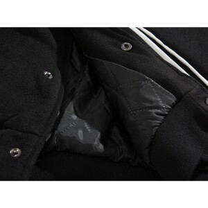 主推 秋装 pu皮拼接毛巾绣棒球服夹克外套潮 H686 P118男图片