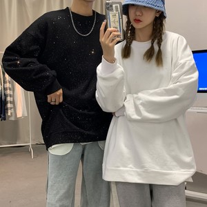 2022情侣装 中性满天星宽松闪光情侣卫衣外套男 H546 P38 男类图片