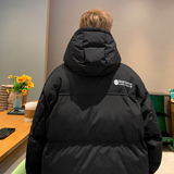 冬装新品美式撞色工装冲锋衣情侣棉服面包服连帽外套男H911P138，男装棉衣，电商A341