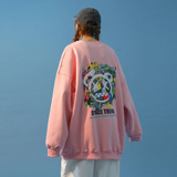中性风2021新款秋季港风情侣卫衣女宽松韩版外套H643P38女类，女装卫衣/绒衫，电商A341