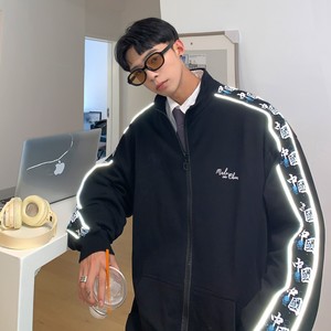 宇航员反光印花情侣装卫衣套装班服 衣货号H665P65裤KH02 P55图片