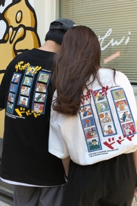 灌篮高手周边新品 情侣短袖T恤衫重磅大码宽松球衣 H847 P28图片