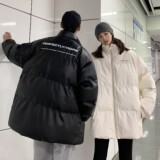 情侣装冬装印花情侣皮衣羽绒外套加厚服H597P118女类，女装棉衣/棉服，电商A341