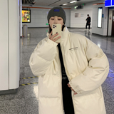 冬装ins印花情侣皮棉衣羽绒棉外套加厚棉服H597P118男类，男装棉衣，电商A341