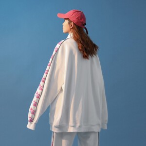 中性风 印花反光卫衣开衫夹克套装 衣货号H665 P65裤KH02 P55图片