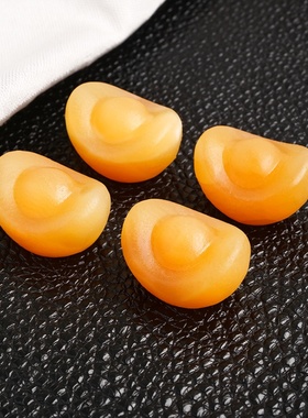 天然玉石黄元宝风水镇宅摆件