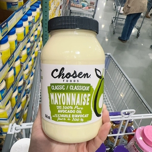 946ml FOODS牛油果美奶滋沙拉酱无糖无碳水生酮 加拿大直邮CHOSEN