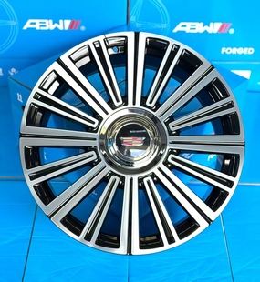 万吨锻造轮毂 SRX21寸锻造轮毂 适配凯迪拉克XT5 XT6