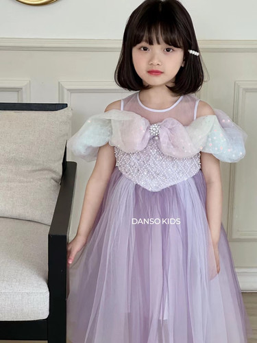 Danso女童夏季新款公主裙
