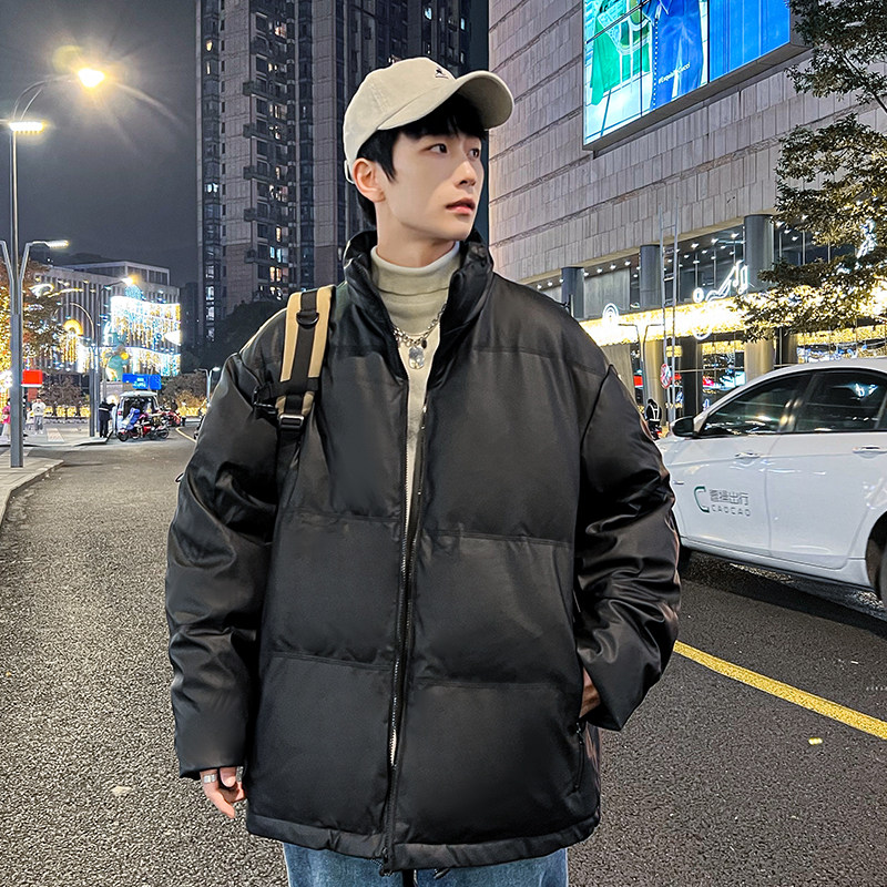 冬季羽绒服男女士短款立领加厚青年90白鸭绒潮流外套YR023P100,男装羽绒服,星座1410（原1902A）