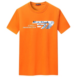 夏季男短袖t恤青春宽松CVC60%棉衣服新款男装DT3150-幻想7-P15