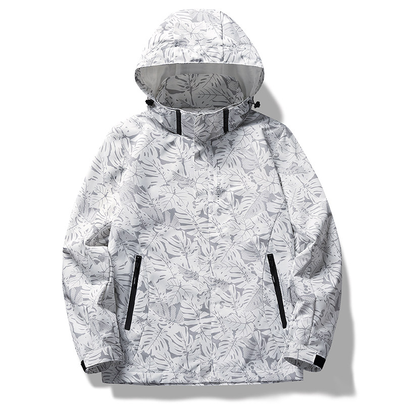 春秋冲锋衣情侣户外运动枫叶防风防水夹克外套登山服CF6266FP55,男装夹克,星座1410（原1902A）