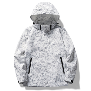 春秋冲锋衣情侣户外运动枫叶防风防水夹克外套登山服 CF6266F P55图片