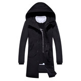 白鸭绒羽绒服男冬季韩版男士加厚中长款冬装衣服青年外套YR65-P95，男装羽绒服，星座1410（原1902A）