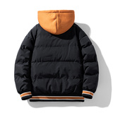 秋冬加厚男女同款面包服棉袄假两件情侣棉衣男外套棉服MY2281P85，男装棉衣，星座1410（原1902A）