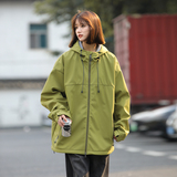 春秋季夹克防水防风美式工装运动登山服男女款冲锋衣外套JK223P88，男装夹克，星座1410（原1902A）