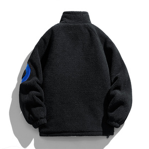 情侣颗粒绒外套秋冬男女同款羊羔绒棉服潮保暖加厚棉衣外套 Q5P88图片