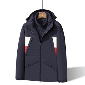 户外秋冬男女冲锋衣三合一可拆卸两件套加绒加厚登山服CF8587P160图片