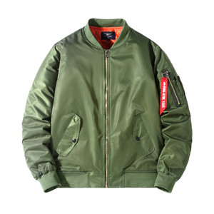 S-8XL冬季棉衣飞行服棒球领飞行员加棉夹克跨境潮男装 JK8808P68图片