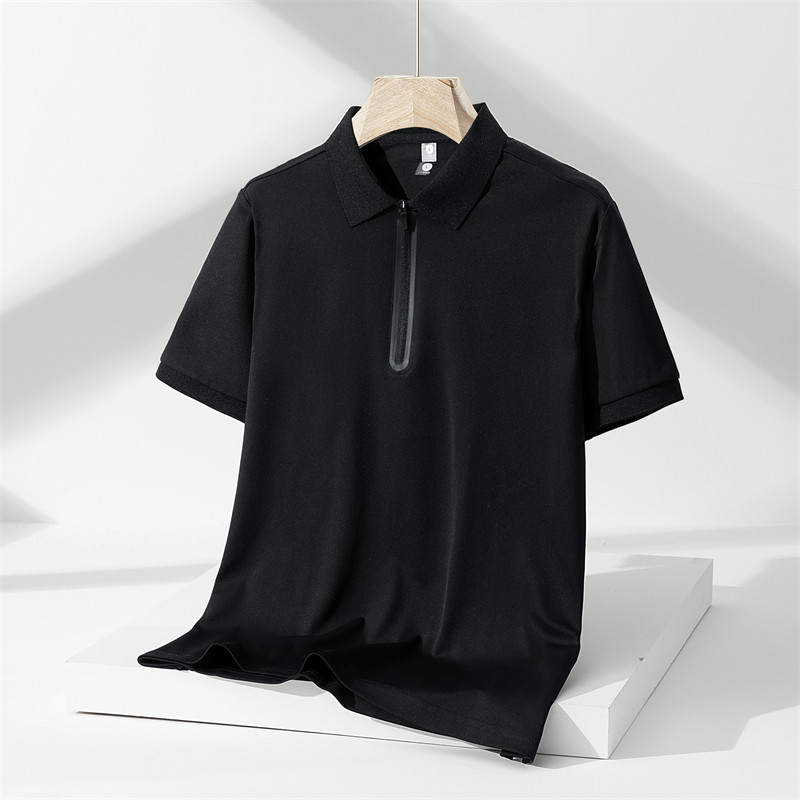 运动速干冰丝polo衫男士夏季薄款透气休闲翻领短袖t恤男PL8337P30,男装T恤,星座1410（原1902A）