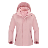 秋冬男女款夹克户外三合一冲锋衣可拆卸两件套登山服CF2577P145，男装夹克，星座1410（原1902A）