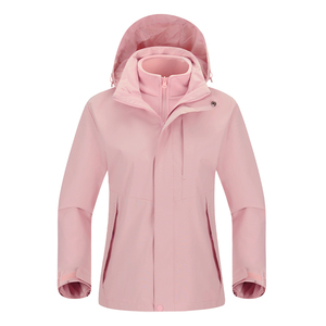 秋冬男女款夹克户外三合一冲锋衣可拆卸两件套登山服 CF2577P145图片