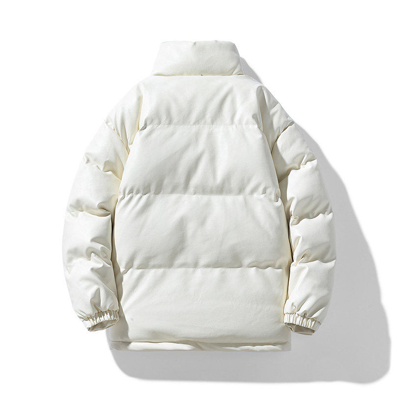 秋冬PU皮男女同款面包服棉袄假两件情侣棉衣男外套棉服MY2368P85,男装棉衣,星座1410（原1902A）