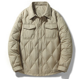 2024羽绒服男女同款宽短款翻领情侣上衣外套90%白鸭绒YR2310P160，男装羽绒服，星座1410（原1902A）