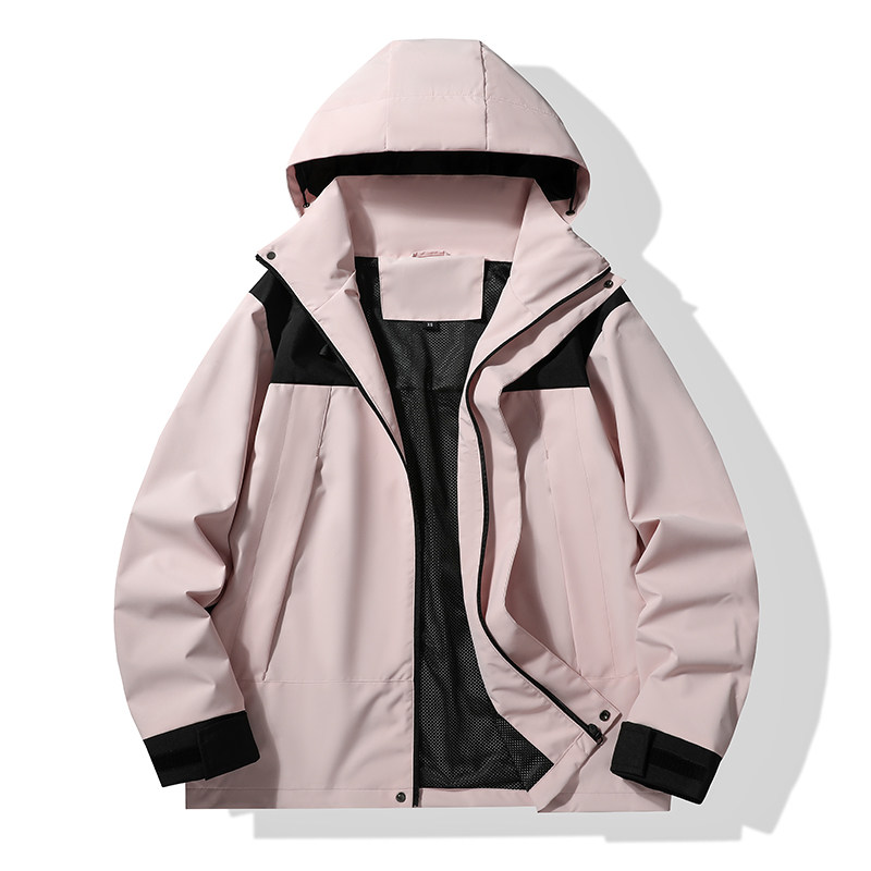 春秋户外运动冲锋衣男女情侣款防水防风滑雪登山服夹克JK2366P45,男装夹克,星座1410（原1902A）