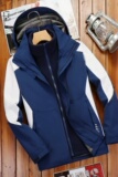 冲锋衣秋冬季三合一户外防水防风男女同款可拆卸外套CF2188-2P115，男装夹克，星座1410（原1902A）