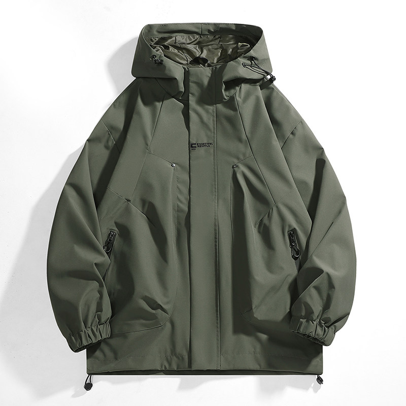 春秋户外运动冲锋衣男女情侣防水防风衣登山夹克外套JK23-745P40,男装夹克,星座1410（原1902A）