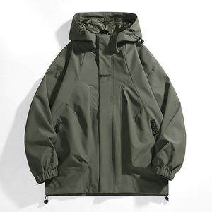 春秋户外运动冲锋衣男女情侣防水防风衣登山夹克外套 JK23-745P40图片