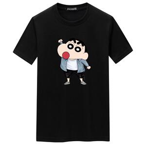 夏季男短袖t恤青春宽松CVC60%棉衣服新款男装DT3290-衬衣小新-P15图片