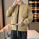 飞行员夹克男款春秋季潮牌外套美式情侣女休闲工装棒球服JK156P50，男装夹克，星座1410（原1902A）