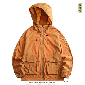 情侣款男女户外港风夏季冰感速干防晒服男皮肤衣钓鱼服 F1719P40图片