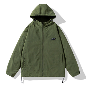 休闲外套男生棒球服情侣装新款春秋麂皮绒棉服女夹克外套潮J38P50图片