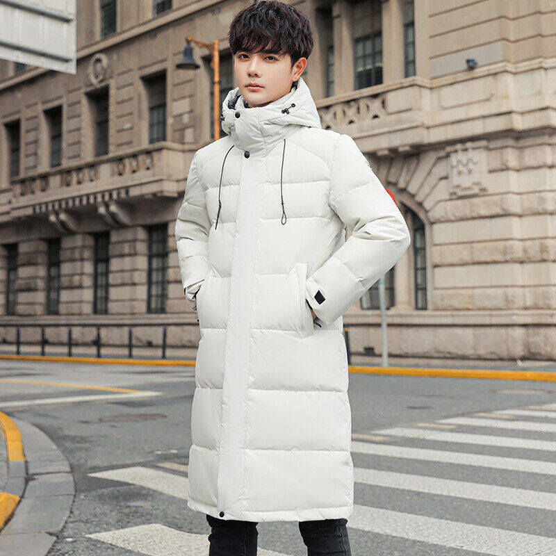 2021年男士羽绒服长款冬季加厚外套情侣工装羽绒服 YR1908图片