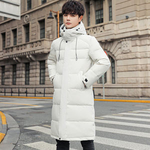 2021年男士羽绒服长款冬季加厚外套情侣工装羽绒服 YR1908图片