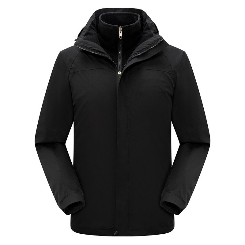 新款纯色三合一冲锋衣男女款户外防风防水轻量登山服CF905P145,男装夹克,星座1410（原1902A）