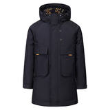 2024冬季新款工服羽绒服男中长款加厚潮流新款派克服YR8068P100，男装羽绒服，星座1902A（原星座1216）