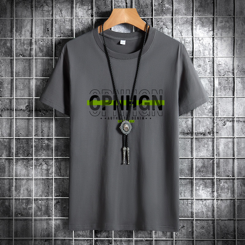 夏季男士短袖t恤潮流潮牌宽松纯棉衣服2021新款DT4559-CPNHGN-P15,男装T恤,星座1410（原1902A）