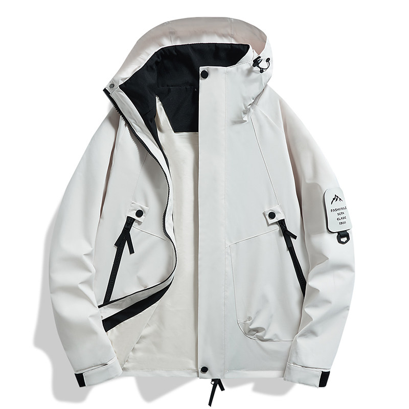 单冲锋衣石墨烯情侣户外登山三防夹克男女春秋工装  JK2518-1P40图片